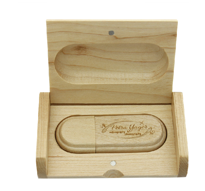 碳化竹U盤,橢圓形U盤