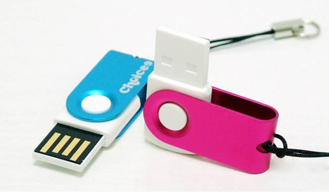 迷你旋轉U盤禮品