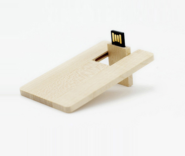 超薄卡片U盤,竹木卡片U盤