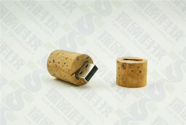 廠家供應(yīng)軟木塞U盤 紅酒木塞U盤定制 軟木優(yōu)盤制作廠家