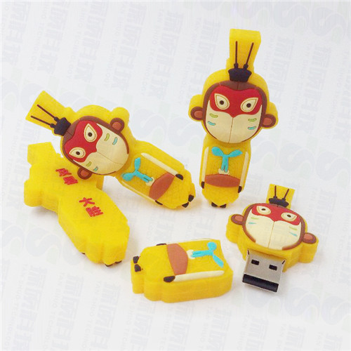 齊天大圣U盤定制廠家,孫悟空U盤制作工廠,高檔猴年U盤