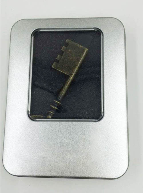 創意防水U盤,高檔復古U盤禮品,仿真古代鑰匙U盤